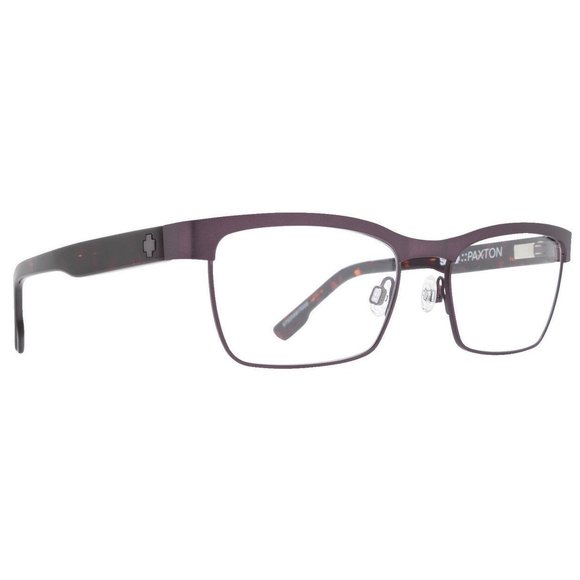 SPY Accessories - SPY PAXTONMATTEAMETHYSTDARKTORT5 Eyeglasses Eye Glasses MATT AMETHYSTDK TORT MAT